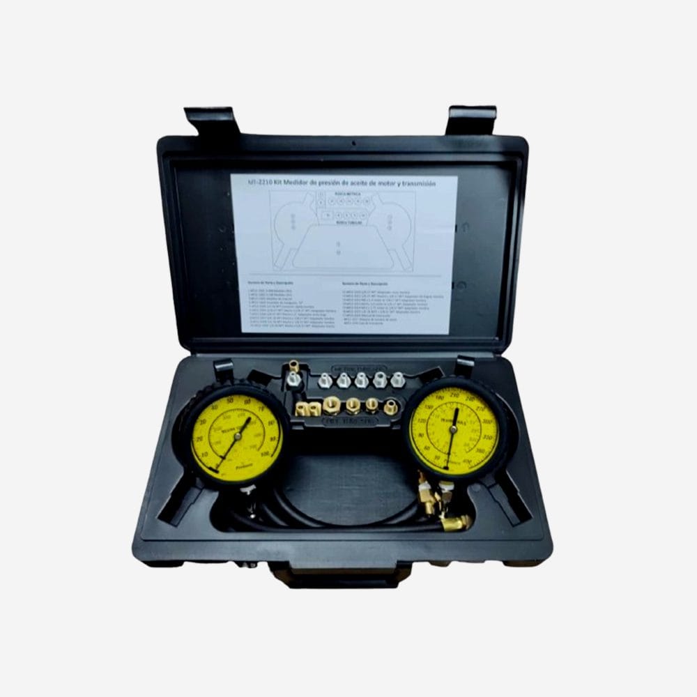 Medidor de presion de aceite